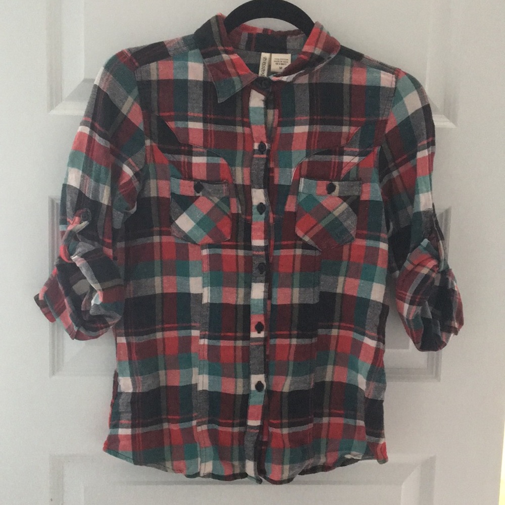 Flannel Button-Up